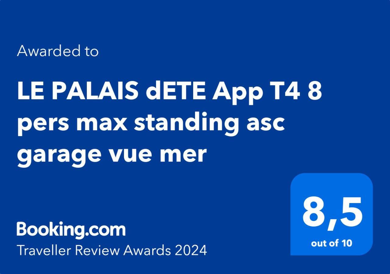 Le Palais Dete T4 6-8 115M2 Grand Standing Garage Carplug Lägenhet Canet-en-Roussillon Exteriör bild